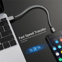 Cable De Carga Rápida De Nylon USB a a Tipo C Para Huawei Samsung Android 1M 2M 3M Transmisión De Datos Dispositivo De Carga TypeC - details 4