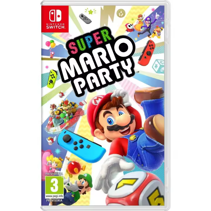 Super Mario Party Nintendo Switch - Nuevo Precintado - Juego Físico Original Super Mario Party para Consola Nintendo Switch - Versión PAL España Garantía Europea - 1