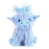 Muñeco De Peluche Navideño Multicolor De Vaca Highland Suave Almohada De Animal Creativa Decoración Para El Hogar Regalos De Cumpleaños Para Niños - details 2
