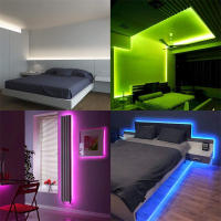 Cinta LED Neón RGB De 5M Con Control Remoto USB 5V Luz Flexible Cambio De Color Para Decoración Interior De Dormitorio - details 14