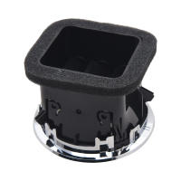 Cubierta De Ventilador De Aire A/C Para Opel ADAM CORSA D MK3 Vauxhall En Negro/Cromo Material Plástico Pieza Individual - details 24