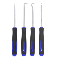 Juego De 4 Piezas De 165mm Herramientas De Sellado Para Automóviles Con Retirador De Sellado O-Ring Y Agujas Herramientas Azules - details 2