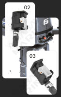 Conector De Tubo De Combustible 8mm 5/16'' Para Motores De Popa Yamaha Parsun Hidea Accesorios Náuticos Adaptador De Fittings Para Barco - details 4