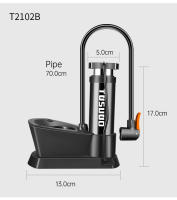 Pump De TOSUOD Para Bicicletas Automóviles Y Baloncesto Con Medidor De Presión Pedal De Aleación Para El Hogar - details 13