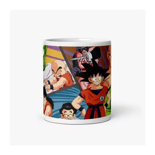 Taza Cerámica Dragon Ball | 350 Ml Stamina Desayuno - 1