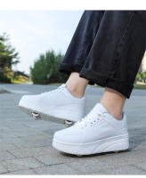 Zapatos De Rollers Para Niños Y Niñas Con Cuatros Ruedas Zapatillas Deportivas Al Aire Libre Para Niños Y Niñas a Prueba De Agua Transpirables De Cuero - details 26
