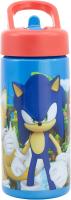 Botella de agua deportiva con pajita y asa Sonic de 410ml - details 9
