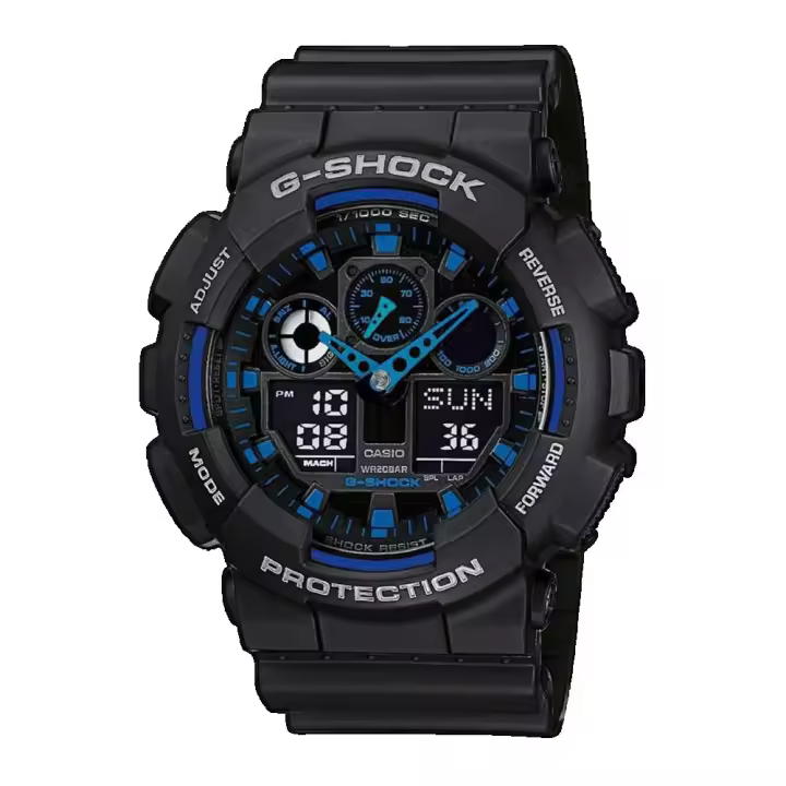 Casio G-Shock GA-100-1A2ER Negro Resina - 1