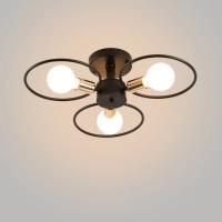 Modern LED Chandelier Cambio De Color Para Sala Comedor Dormitorio Lámpara De Techo Auto-Contenida Metálica Vintage 220V - details 10