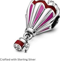 Pandora Mujer Plata Charm Carrier 798055ENMX, Medium, Viene con El embalaje de Caja de regalo original. - details 1