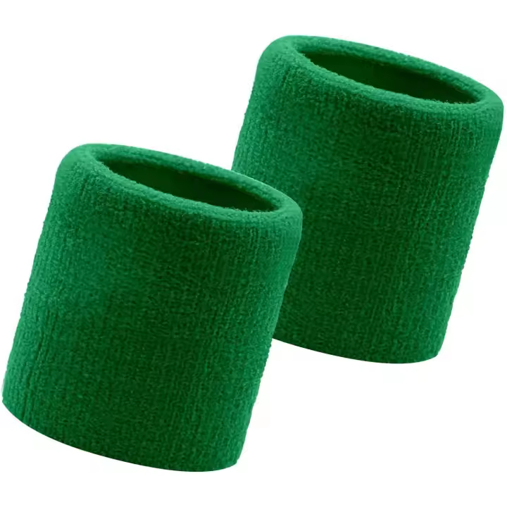 Juego de muñequeras deportivas para hombre y mujer, muñequeras suaves y gruesas para baloncesto, gimnasio y gimnasia. - 1