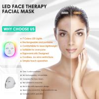 Máscara de belleza LED de 7 colores, banda recargable USB, inodora, batería de litio, 400mAh, para uso de oficina y ocio, regalos para mujeres - details 2