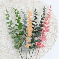 10Pcs Bouquet De Hojas De Eucalipto Artificiales Decoración Para Bodas Y Fiestas En Casa Y Jardín Adorno Exterior Para Habitaciones Y Mesas - details 6