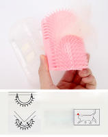 Peine Para Gatos Con Masajeador De Esquina Mesa Afilador De Pelo Con Nepenta Accesorios De Cuidado Para Gatos Y Gatitos Material Plástico - details 1