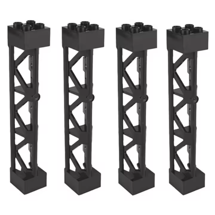 4pcs Accesorios De Ciudad Para Bloques De Construcción Militar Alta Técnica Piezas MOC Juguetes Para Niños Regalo De Navidad - 1