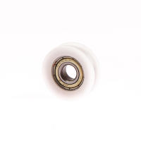 Rueda De Deslizamiento Para Puerta Y Ventana 626 Pulley Con Eje De 6*22*7MM Rueda Plana Ranura U Nylon Material De Inyección - details 13