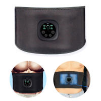 Eléctrico abdomen adelgazamiento cinturón abdominal Cuerpo cinturón estimulador muscular fitness Grasa Quemar - details 4