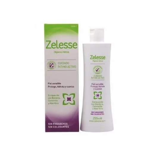 Italfarmaco Zelesse Higiene Íntima 250 Ml - Solución Antimicrobiana y Calmante - 1