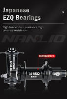Nueva Bicicleta Hub Nanlio X150 BOOST QR 141x10MM Para Bicicleta De Montaña 6 Arranques 150T 28/32 Agujeros 141x5MM HG MS XD 8 9 10 11 12 Velocidades - details 6