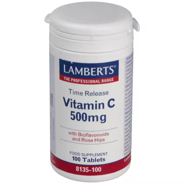 Vitamina C 500Mg Time De Lib. Sostenida 100 Comp. - 1