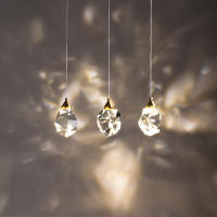 Lámpara Colgante De Cristal K9 Lujo Para Comedor Y Sala De Estar Luz LED Decorativa Para Dormitorio Café Bar 2 Años De Garantía - details 4