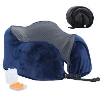 Almohada De Memoria Para Coche Viaje U-Cuadrada Almohada De Cuello Saludable Para Viajes Aéreos Familiar Almohada De Poliéster Y Algodón - details 6