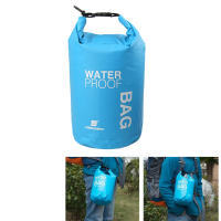 Bolsa Seca Impermeable De PVC Para Deportes Al Aire Libre Y Natación Plegable Bolsa De Almacenamiento Para Playa Y Rafting En Río Y Oceán Unisex Tamaños 2L/3L/5L/10L/15L - details 3