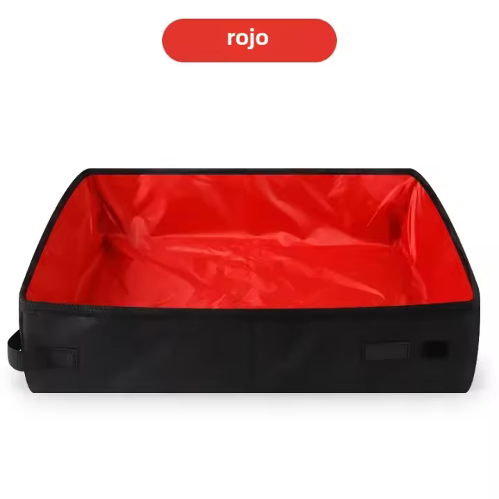 Caja De Arena Para Gatos Plegable Portátil Y Impermeable Para Viajes Al Aire Libre Olla De Inodoro Para Mascotas Perros Y Gatos Suministros De Mascotas - 1