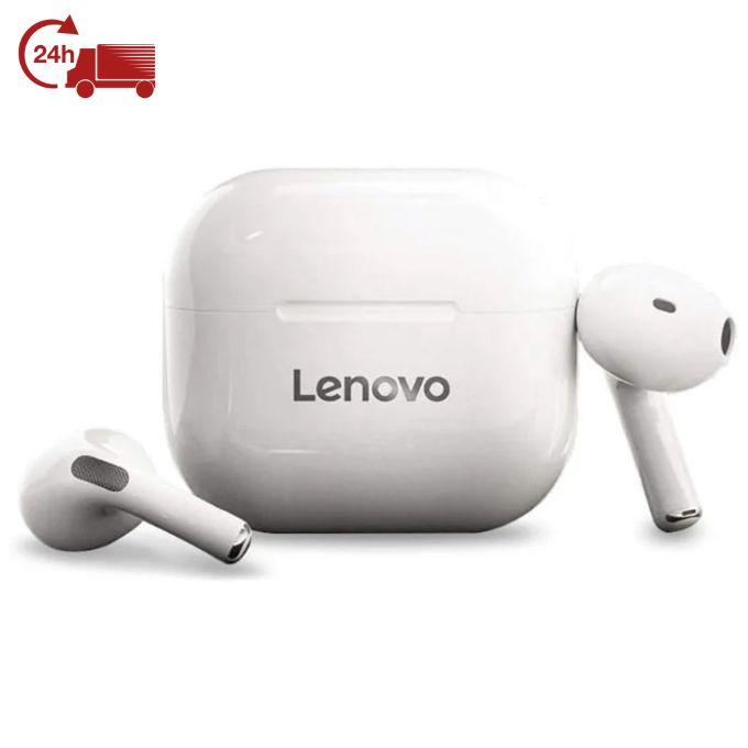 Auriculares Inalámbricos Lenovo LP40 TWS Bluetooth 5.0 Resistente Al Agua - Soni micrófono incorporado, impermeables, para iOS/Android,con control táctil y caja de carga de 230 ,audífonos TWS con Bluetooth 5,0,modo de reposo 300 mAH Envío Rápido 24/48h