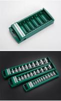 Juego De Encabezados De Destornillador Hexagonal Para Llave De Ratchete 1/4 3/8 1/2 Con Soporte Profundo Y Largo Herramienta De Destornillador Con Funda - details 9