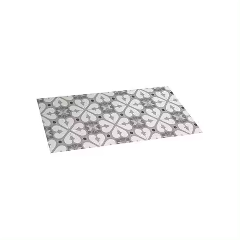 Alfombra Vinílica BCN Grises 50x110cm - Resistente Al Agua - 1