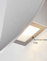 Lámpara De Pared Exterior LED Impermeable En Aleación De Aluminio Para Decoración De Puerta De Garage Patio Y Casa - details 14