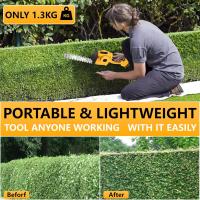 Podadora De Lágrimas Sin Cable 2 En 1 Para Jardín Con Corte Multigénero Tiempo De Funcionamiento Extended Para DEWALT 20V - details 3