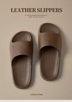 Sandalias De Moda Para Hombres Y Mujeres Antideslizantes Resistentes Al Desgaste Suela Gruesa Cómodas Pantuflas De Casa Para Baño - details 0