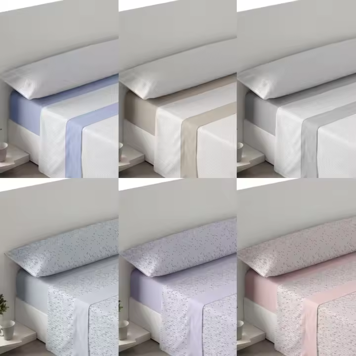 Ram's, Juegos Sabanas Verano Primavera  Microfibra Estampada Modelo ALEATORIO 3  Tres piezas (Bajera+Encimera +Funda Almohada)  Cama 90,105,135,150. Tacto muy suave y confortable - 1