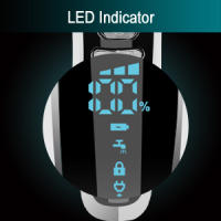 Afeitadora Electrica Hombre El juego de aseo inalámbrico resuelve todas sus necesidades de aseo personal. Experimente un afeitado suave y al ras con las cuchillas y láminas de acero inoxidable hipoalergénicas de última generación que están diseñadas espec - details 4