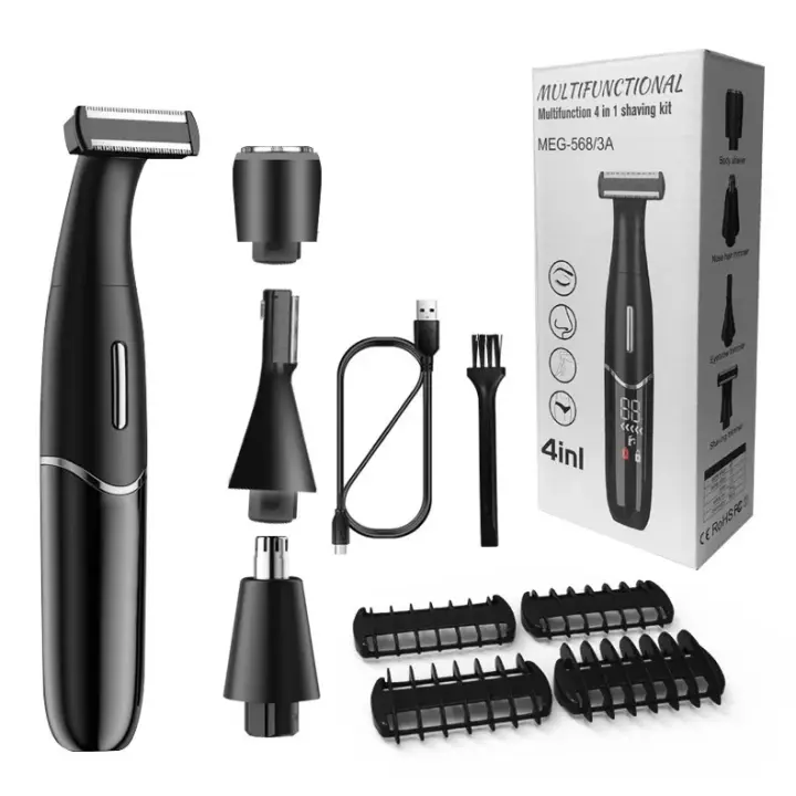 BIT Máquina de afeitar de precisión para zonas íntimas, sensible a la línea del Bikini afeitadora, bolas de afeitar, huevos - 1