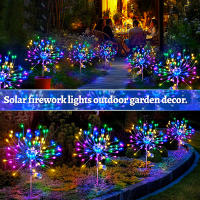 Luces Solares Para Jardín Impermeables Decorativas Para Camino Patio Jardín Flor Lampara De Fierro Artificiales Luz LED Moderna - details 6