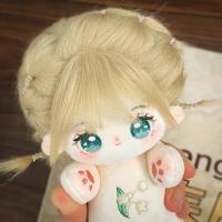 Muñeca De Algodón Rosa De 20cm Juguete De Peluche Kawaii Para Niñas Muñeca Personalizable Para Fiestas De Cumpleaños DIY Cosplay Unisex - details 11