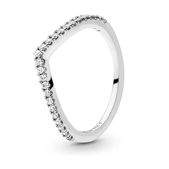 Pandora Timeless - Anillo de Plata de Legislación con circonitas cúbinas brillantes para Mujer, Viene con Caja de giunto original. - 1
