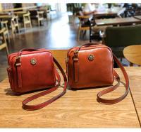 Bolso De Hombro Para Mujer Estilo Vintage 2023 Cuadrado Sencillo Con Compartimento Bolso Cruzado De Diseñador Bolsa Mensajera Feminina Material PU Con Lining De Poliéster - details 12