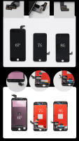 Pantalla LCD De Grado AAAA Para iPhone 6 6S 7 8 plus Digitizador De Toque 3D Pantalla Perfecta Para iPhone X XR XS MAX 11PRO Compatible Con Apple - details 2
