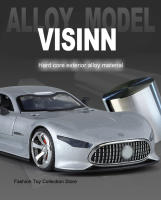 Modelo De Coche Bens-AMG GT De 1:32 En Aleación Con Sonido Y Luz Vehículo De Retroceso Para Juguete Decorativo Para Niños - details 4