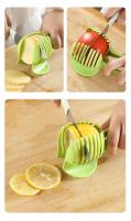 Cortador De Frutas Y Verduras De Acero Inoxidable Mano Herramienta De Cocina Portátil Para Naranja Limón Tomate Cebolla Cortador De Alimentos Eco-amigable - details 15