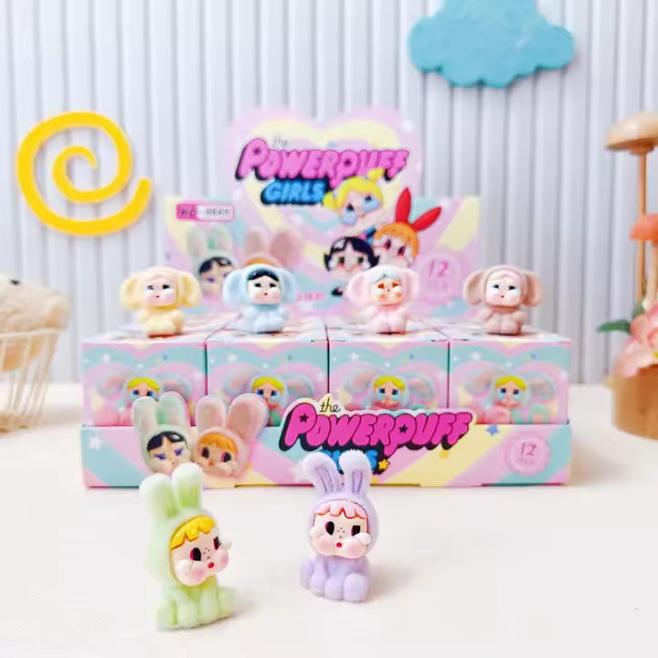 Muñeca Labubu Llorona Pequeña Y Bonita En Caja Sorpresa Creativa De Tres Dimensiones Para Coche Blind Box De Película Y Anime - 1