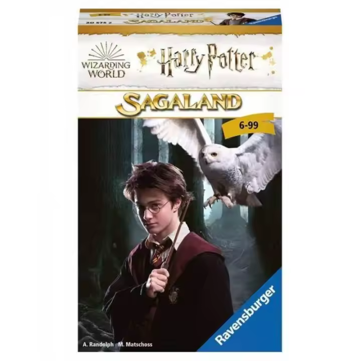 Juego de mesa Harry Potter travel game Sagaland de Ravensburger - 1