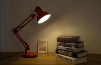 American Iron Art Lámpara de mesa de regalo de aprendizaje para niños Lámpara de mesa LED articulada retro ajustable en altura con base roscada E27 - details 2