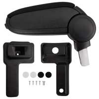 vidaXL Reposabrazos para coche ABS negro Adecuado para Nissan juke (after 2010),  VW golf mk4,  Seat gap (14 x 30 cm) y mas - details 1