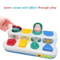 Juguete Educativo Interactivo Para Bebés Sensorial De Desarrollo Montessori Juego De Causa Y Efecto Animal Y Naturaleza - details 3