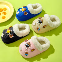 Alpargatas De Algodón Para Niños Y Niñas Invierno Interior Antideslizantes Talla Desmontable Para Interior 3-10 Años - details 3